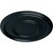 Ekena Millwork Federal Roped Large Ceiling Medallion (Fits Canopies up to 7 3/4"), 17 3/8"OD x 1 1/8"P, Night Shade CM17FENSF - alternate 4